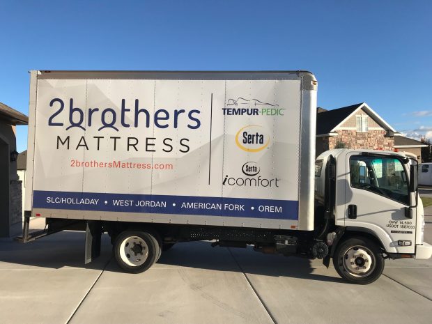 2 Brothers Mattress Delivery Truck